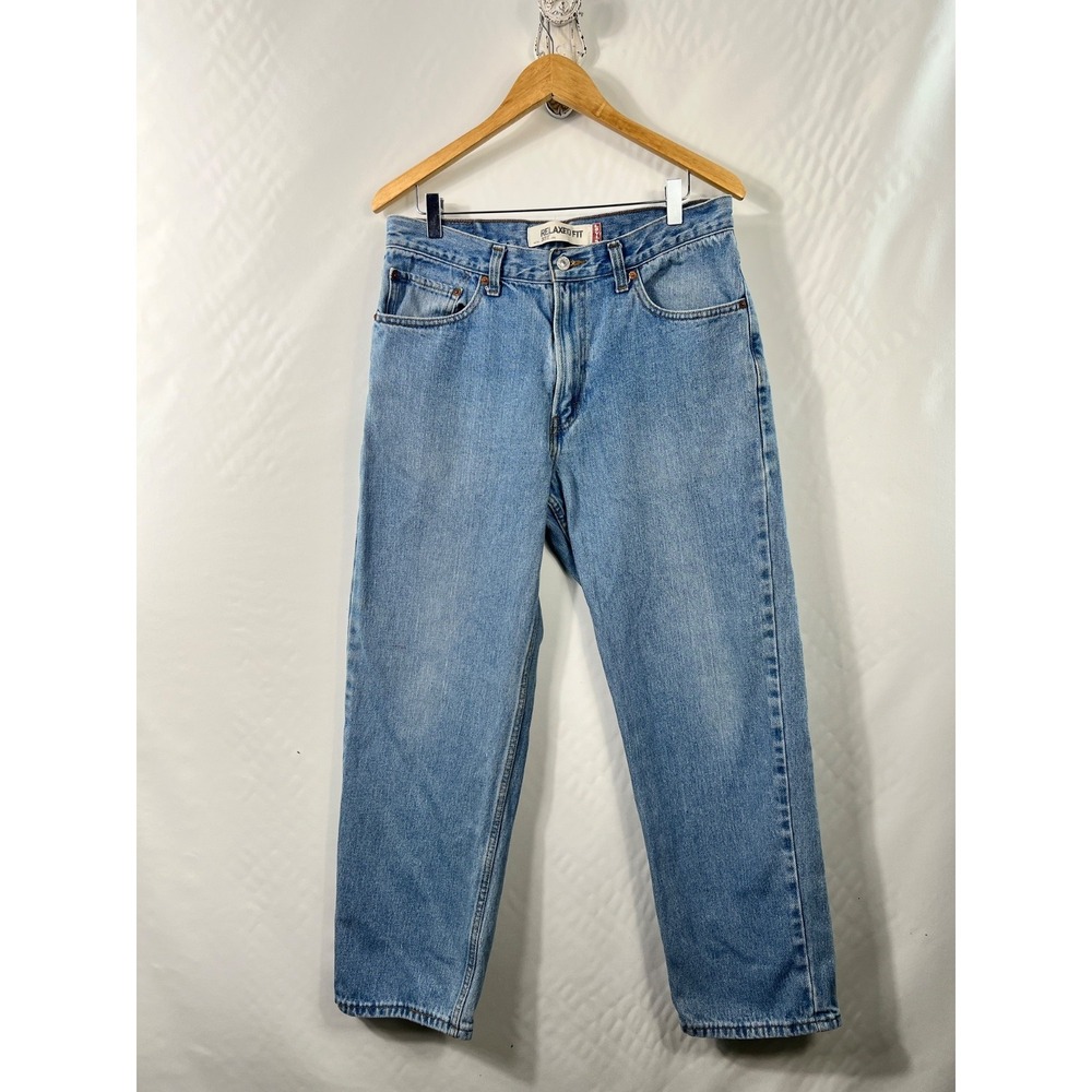 Levi's Jeans Mens 34x30 Blue 550 Relaxedβ Fit Tapered Leg Medium Wash Denim